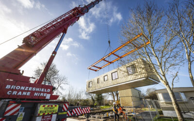 Modular buildings for the homeless