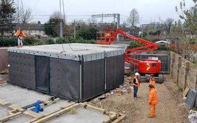 First modules go in at Mellish Close