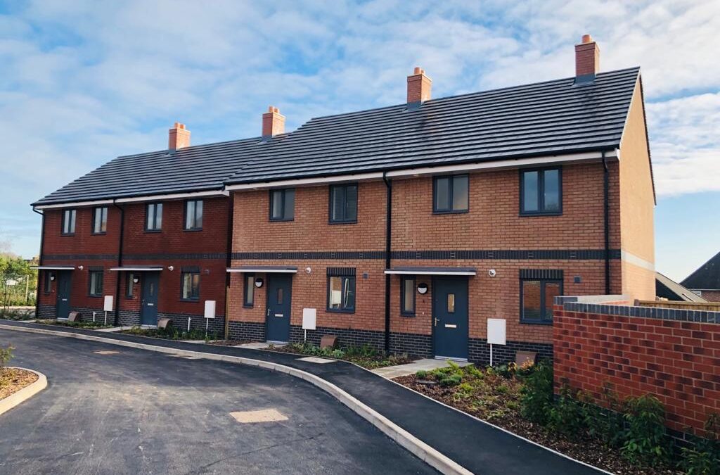Affordable modular homes completed at McCreery Road