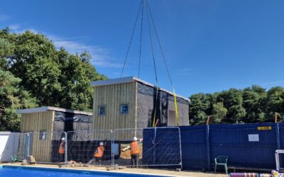 Modules installed at Beaucroft School in Dorset