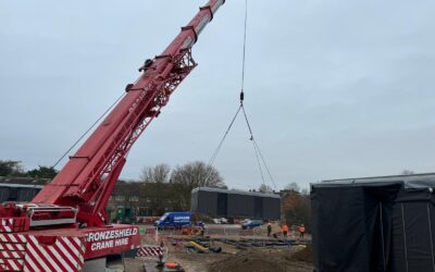 New homes installed in two weeks at West Ashling