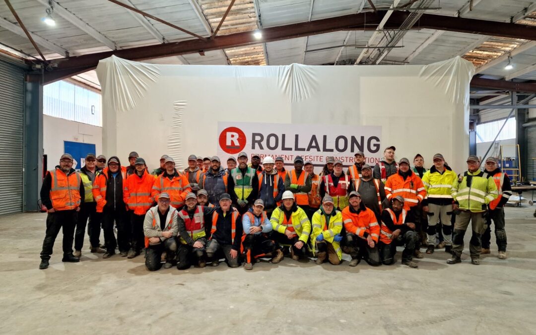 Rollalong Showcases the Future of Temporary Housing at Romford Market