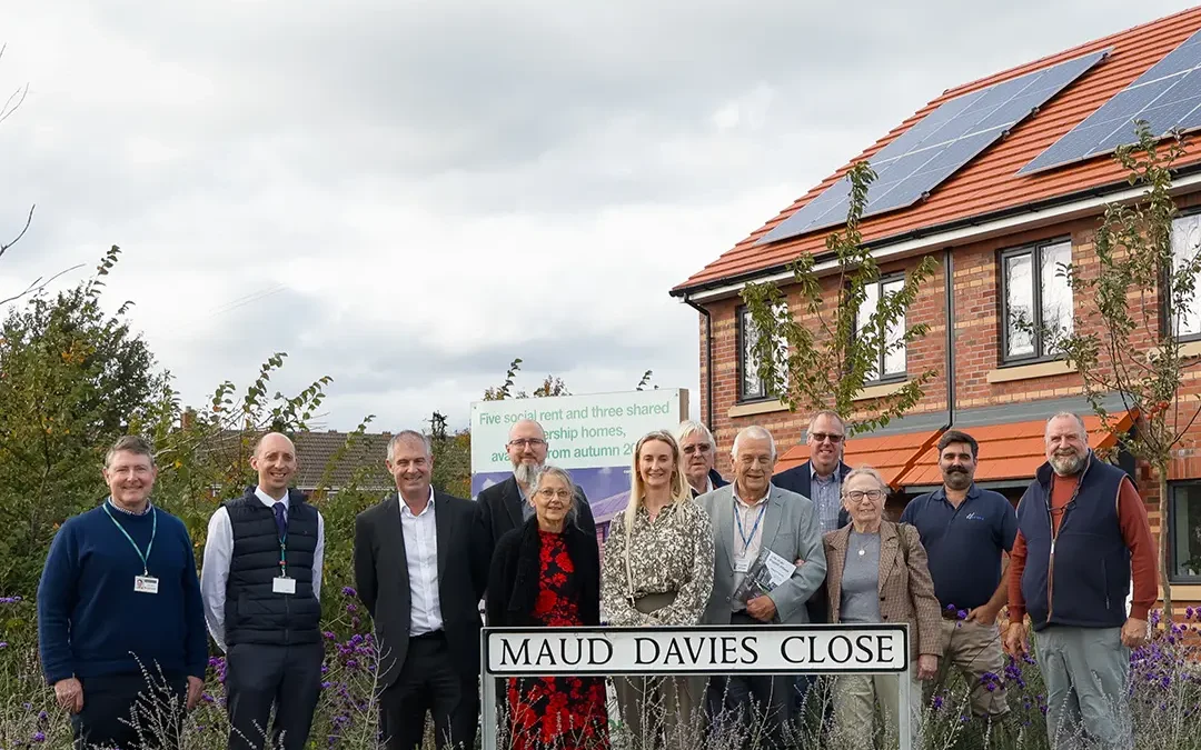 Celebrating the Naming and Completion of Maud Davies Close