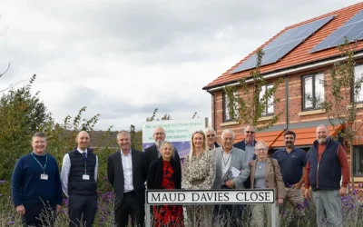 Celebrating the Naming and Completion of Maud Davies Close