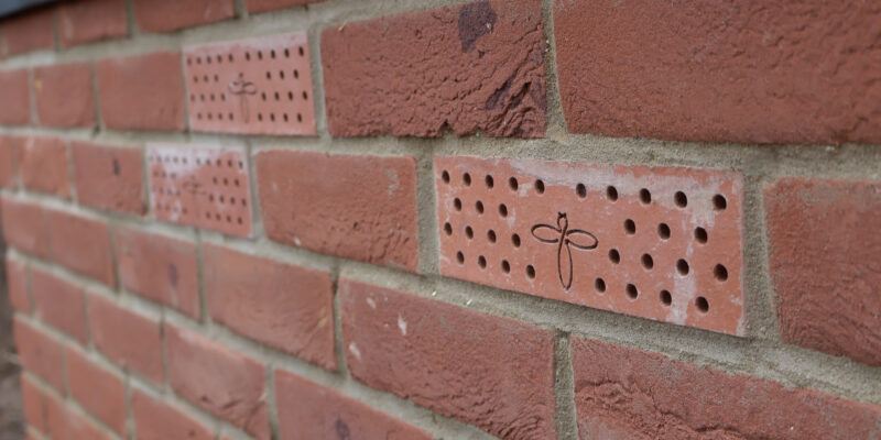 Bee Bricks at Forres Sandle Manor School