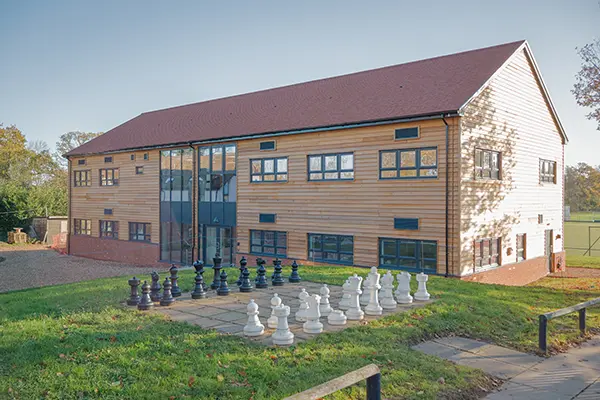 Modular School Building at Forres Sandle Manor School