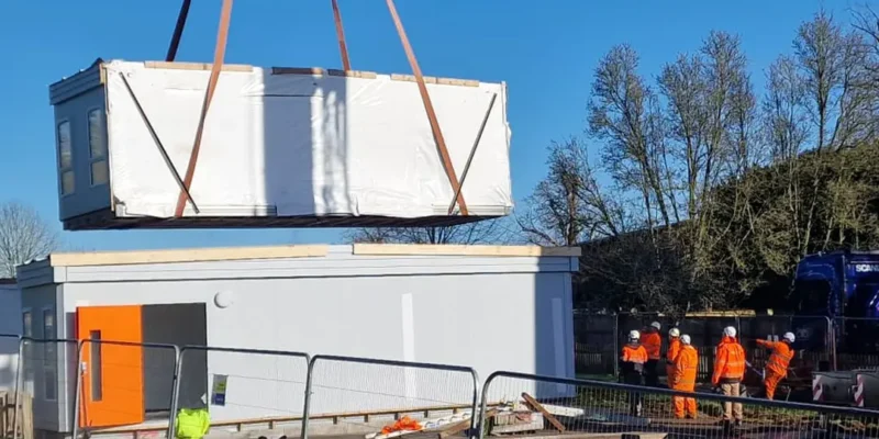 Silverwood School Temporary Education Building for SEND